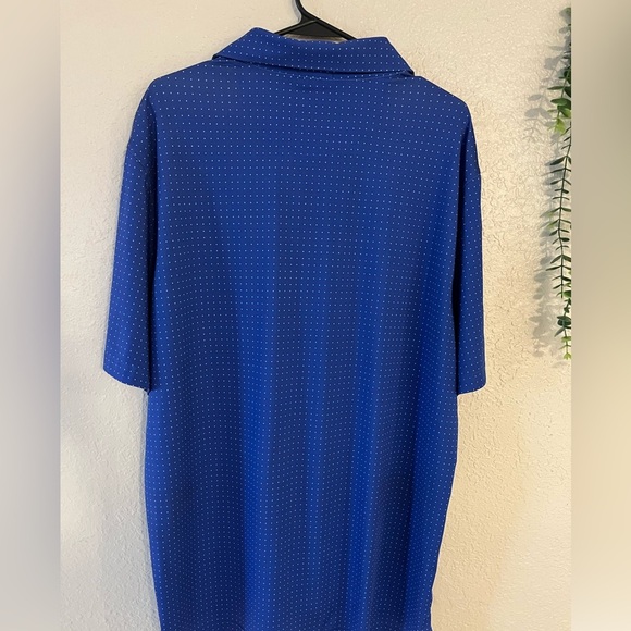 Men’s Fennec Red White Blue Golf Performance Polo Shirt USA Insignia Size Large - Picture 6 of 10